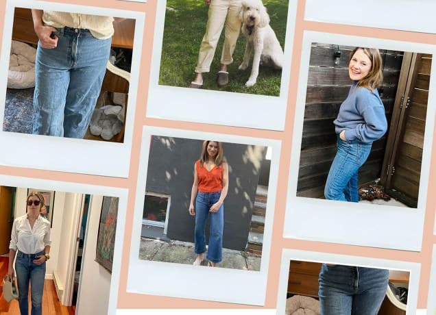 best jeans for short women: Editors wearing and testing jeans