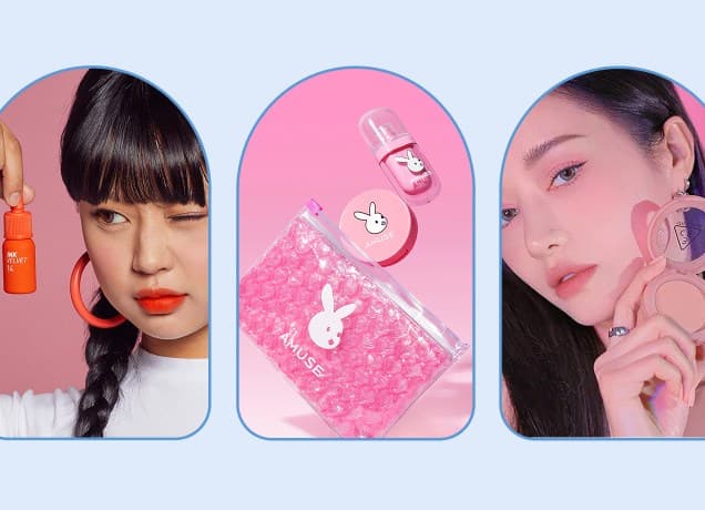 best korean makeup brands category: a triptych photo of korean makeup brands