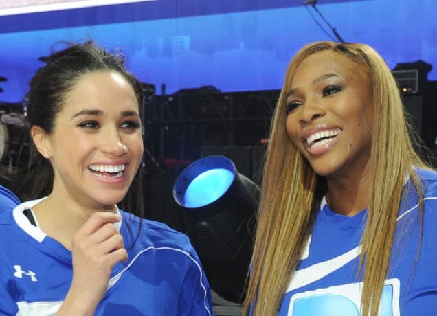 meghan markle and serena williams