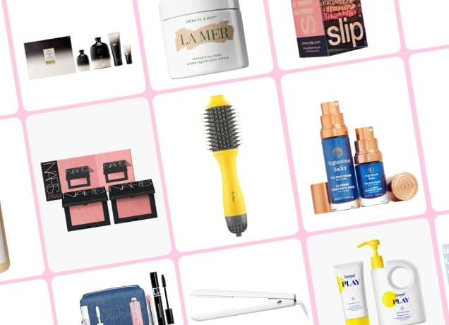 nordstrom anniversary beauty sale universal: a collage of beauty products