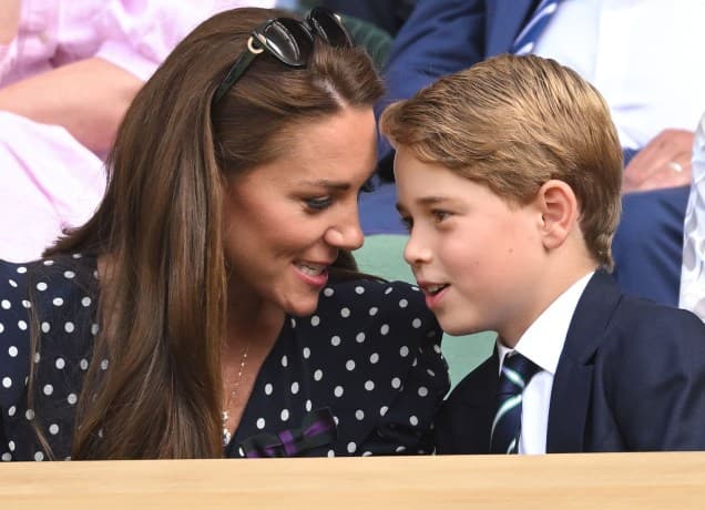 prince george and kate middleton