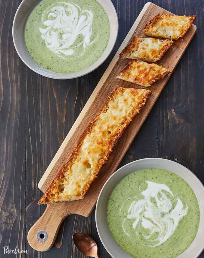 easy dinner recipes: 15-minute cucumber avocado blender soup