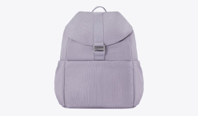 beis utility collection rucksack lavender backpack