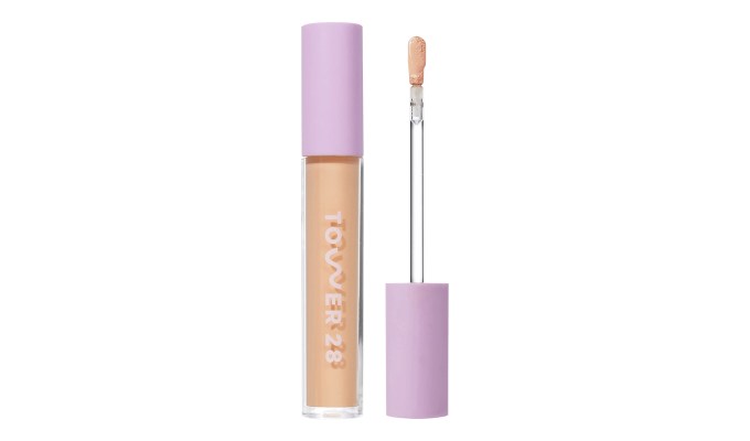 best concealer for mature skin tower 28 Swipe Serum Concealer