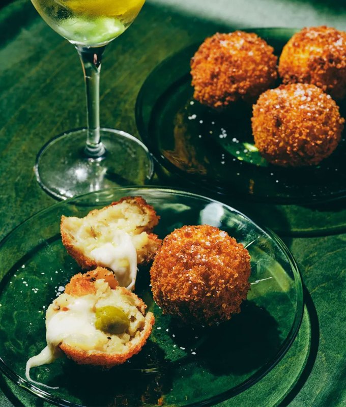 big-batch dishes for a crowd: mashed potato arancini