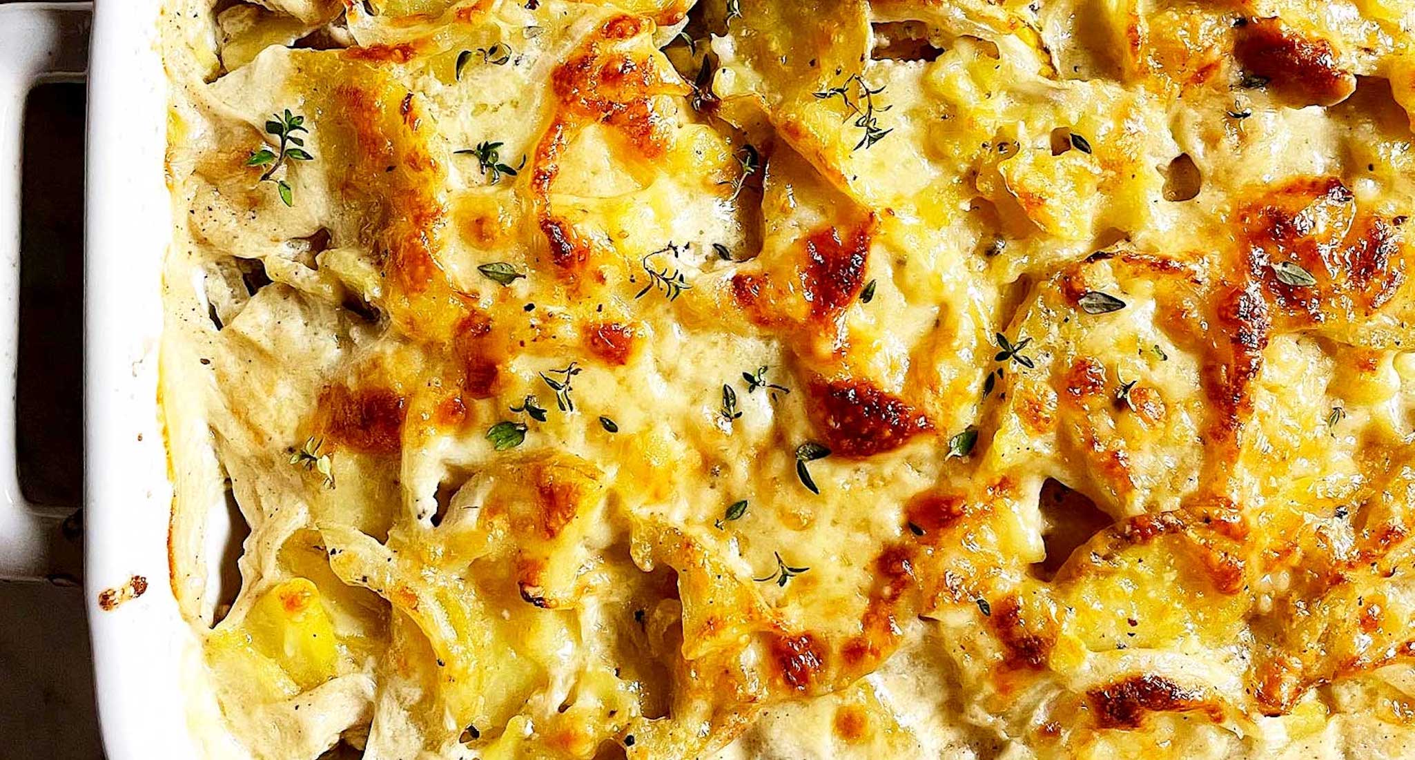 big batch recipes: au gratin potatoes