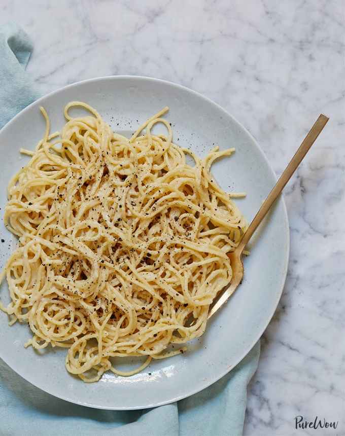 easy dinner recipes: cacio e pepe