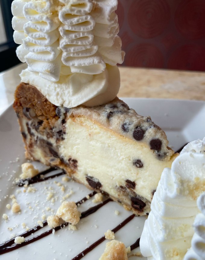 cheesecake factory cheesecakes: cookie dough cheesecake