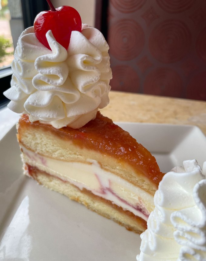 cheesecake factory cheesecakes: pineapple upside-down cake