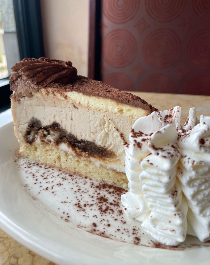 cheesecake factory cheesecakes: tiramisu cheesecake