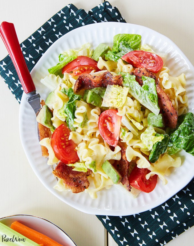 cold dinner recipes: BLT pasta salad