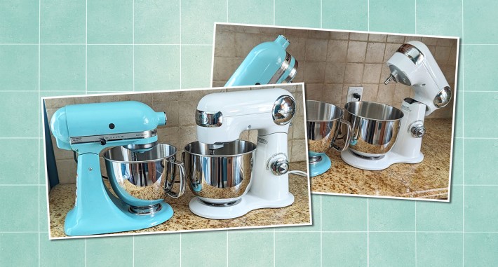 cuisinart vs kitchenaid mixers tested against each other