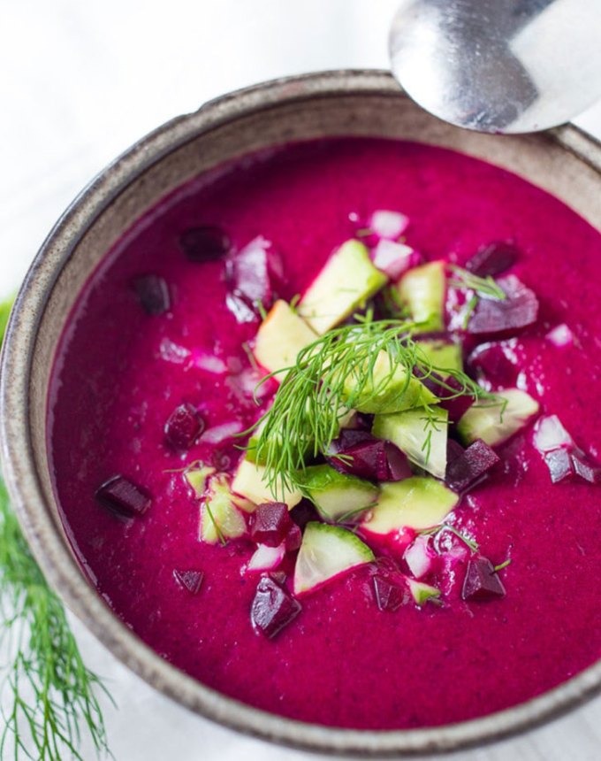 easy summer dinner ideas beet soup