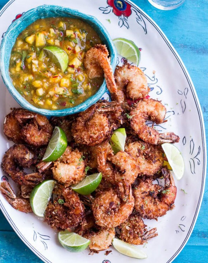 easy summer dinner ideas coconut lime fried shrimp with jalapen 771 o sauce