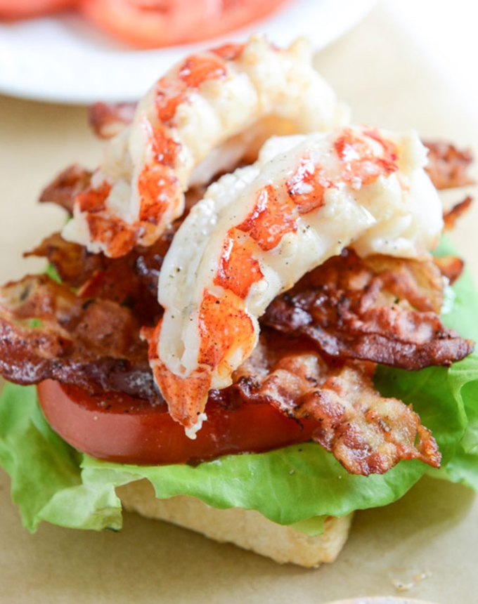 easy summer dinner ideas lobster blt