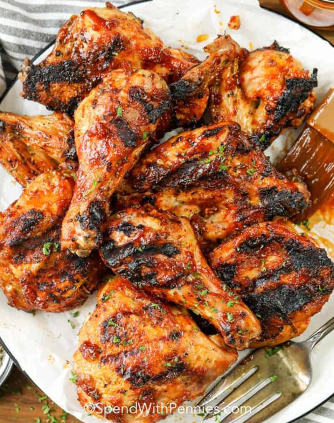 easy summer dinners grilled bbq chicken