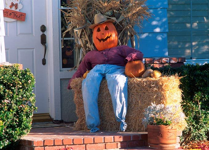 fall activities make a scarecrow