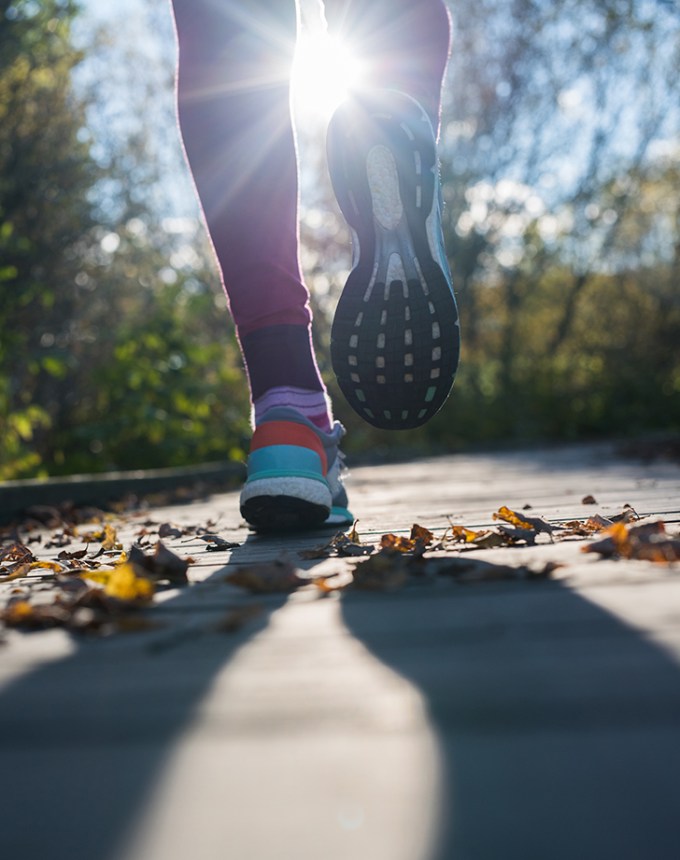 fall activities skip the gym in favor of daily runs in the brisk morning air