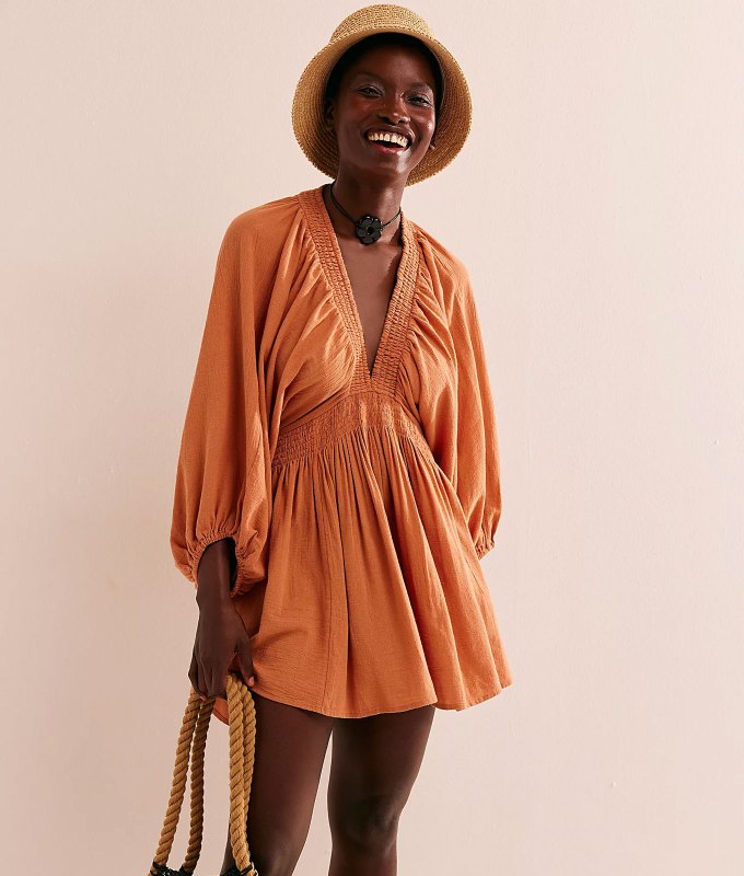 Fall Dresses Under $150: Free People Long-Sleeve Dress