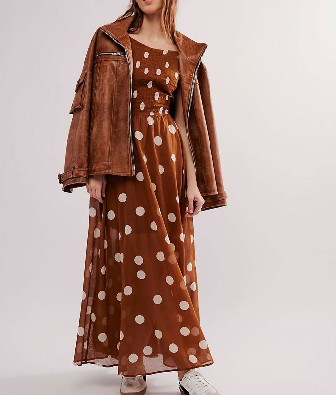 fall dresses under 150 polka dot free people