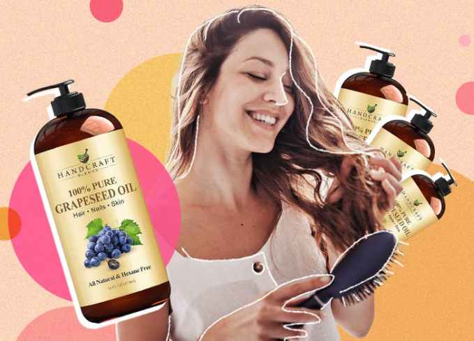 grapeseed oil for hair cat