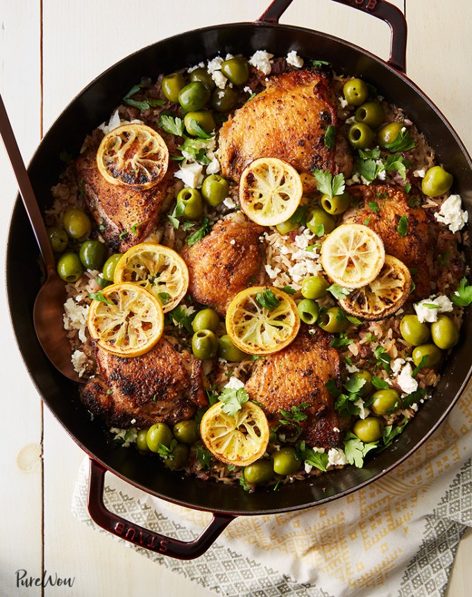 greek chicken and rice skillet recipe1