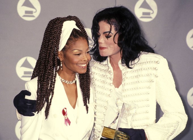 Janet and Michael Jackson Grammys CAT