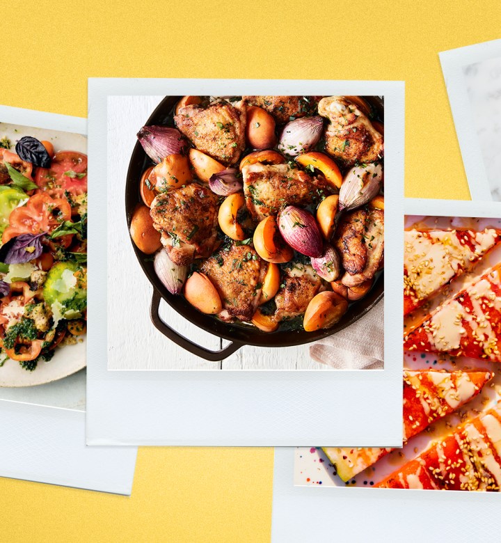 Labor Day menu: collage of recipe images