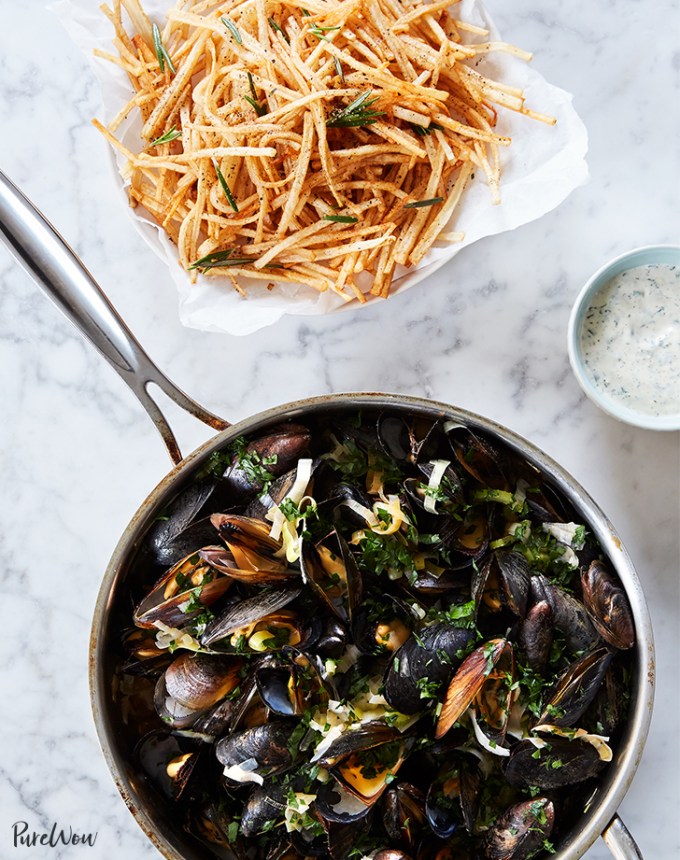 moules frites mussels and fries recipe