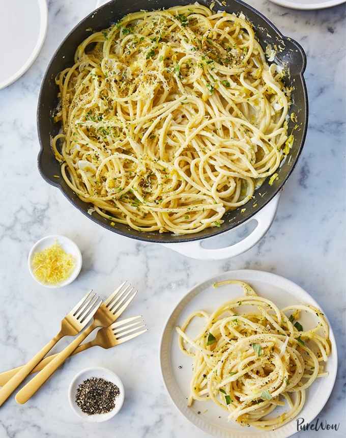 easy dinner recipes: one-pot 15-minute pasta limone