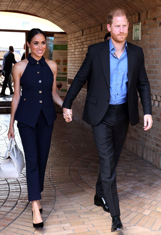 Meghan Markle and Prince Harry in in Bogota Colombia