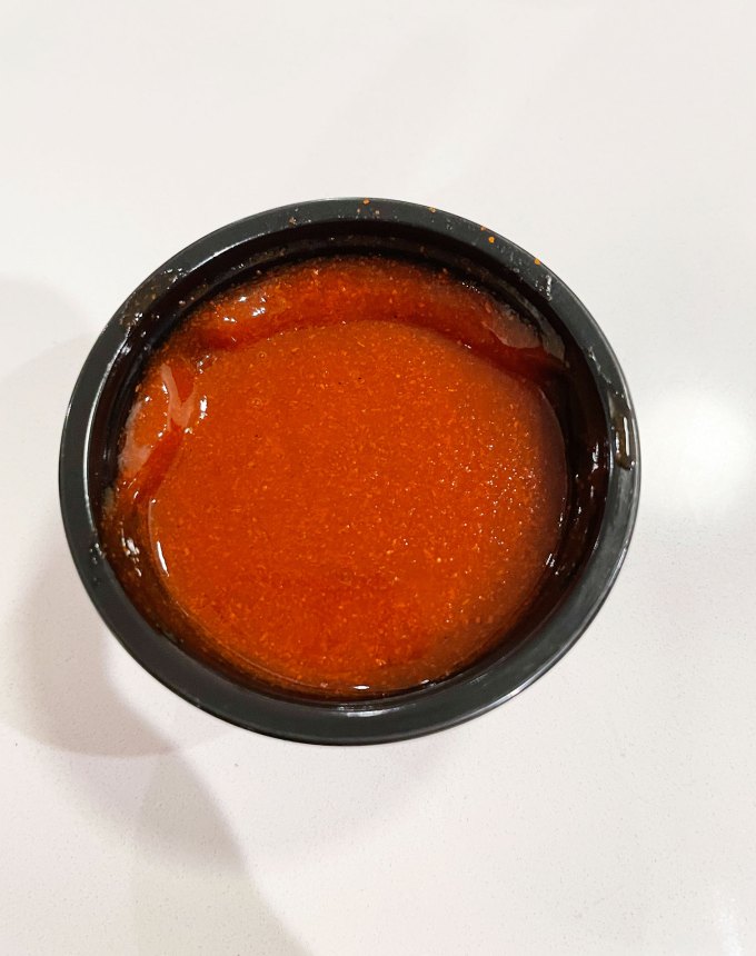 taco bell sauce and dip review: red sauce