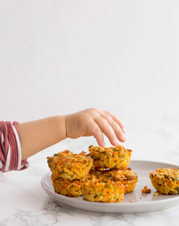 toddler lunch ideas: chicken and carrot cups