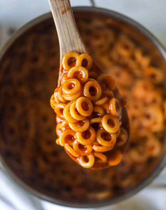 toddler lunch ideas: homemade spaghetti-o's