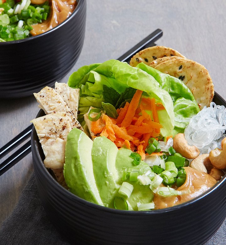 what to cook this week august 19-25: spring roll bowls