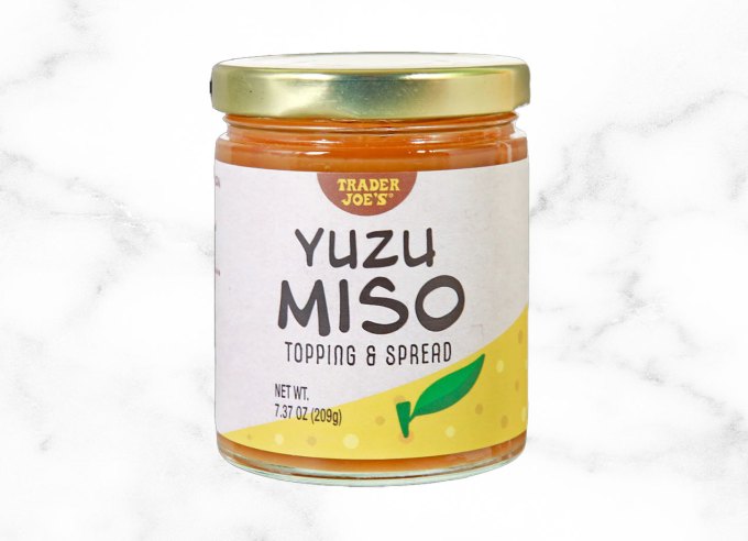 what's new at trader joe's august 2024: yuzu miso topping and spread