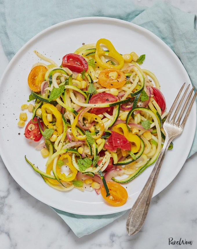 zoodles with summer vegetables recipe1