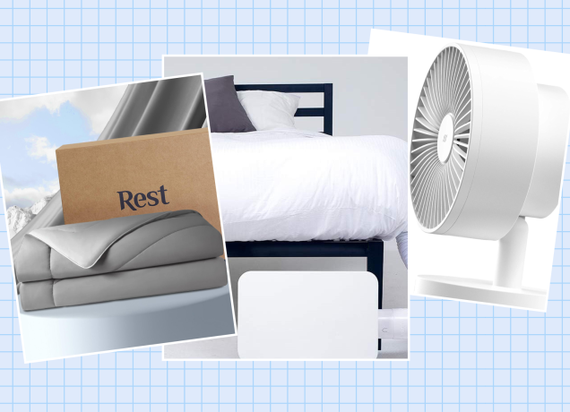 best cooling bedding and fan deals for hot sleepers during amazon prime day 2024: comforters, bedjet and fan