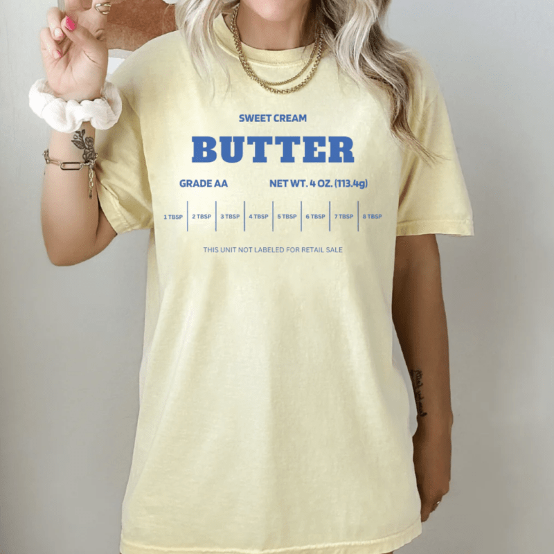 butter shirt