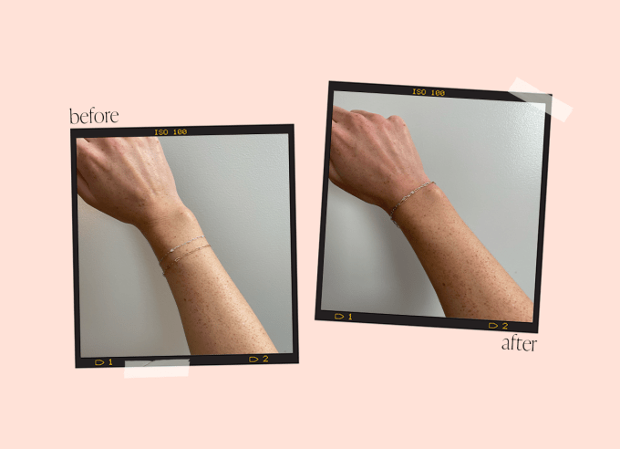 suntegrity before and after self tanner review