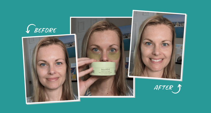 pixi under-eye masks, tested: before, during and after